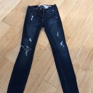 Hollister ripped jeans